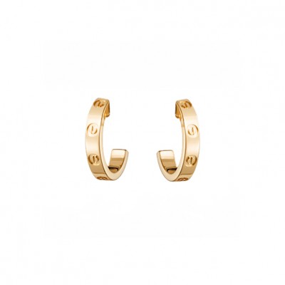 CARTIER  LOVE EARRINGS B8028800