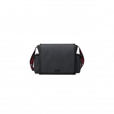 GUCCI GG SUPREME BABY CHANGING BAG  495909 (44*28*14cm)