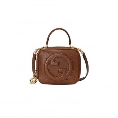 GUCCI BLONDIE TOP HANDLE BAG 744434  (17*15*9cm)
