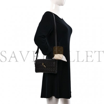 BOTTEGA VENETA NAPPA INTRECCIATO ANDIAMO SHOULDER BAG FONDANT (22*13*5cm)