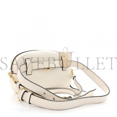 PRADA VITELLO DAINO CAMERA CROSSBODY BIANCO (19*12*2cm)