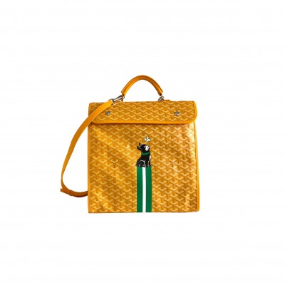 GOYARD SAINT LÉGER BACKPACK X HULOT EDMON STLEGEMMLTY08CG08P (37*34*15cm)
