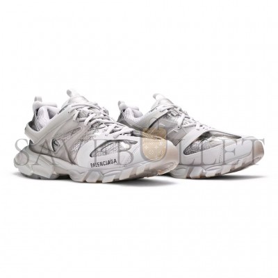 BALENCIAGA TRACK SNEAKER CLEAR SOLE LIGHT GREY 647742W3BM41200