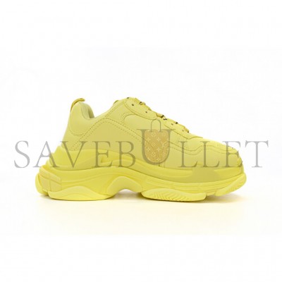 BALENCIAGA WMNS TRIPLE S SNEAKER LIGHT YELLOW 524039W1FB62308