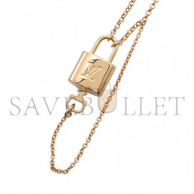 LOUIS VUITTON COLLIER LV LOCKY GOLD M00567