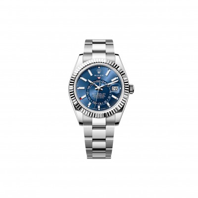 ROLEX SKY-DWELLER OYSTER, 42 MM, OYSTERSTEEL AND WHITE GOLD WATCH 336934