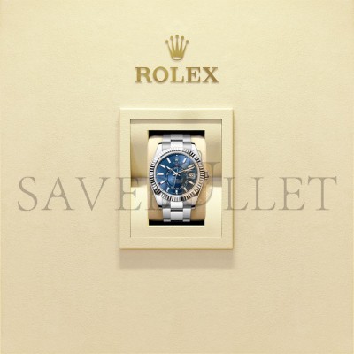 ROLEX SKY-DWELLER OYSTER, 42 MM, OYSTERSTEEL AND WHITE GOLD WATCH 336934