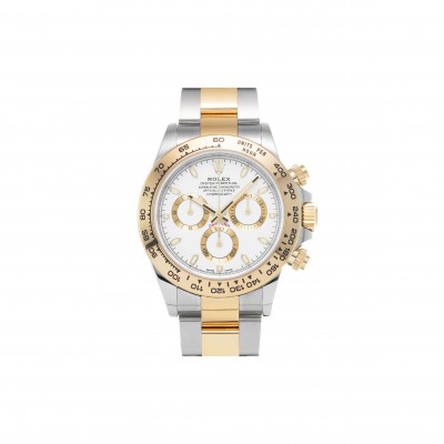 ROLEX DAYTONA TWO TONE WHITE DIAL WATCH 116503