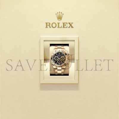 ROLEX COSMOGRAPH DAYTONA OYSTER, 40 MM, YELLOW GOLD WATCH 126508