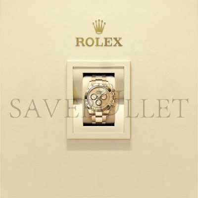 ROLEX COSMOGRAPH DAYTONA OYSTER, 40 MM, YELLOW GOLD WATCH 126508