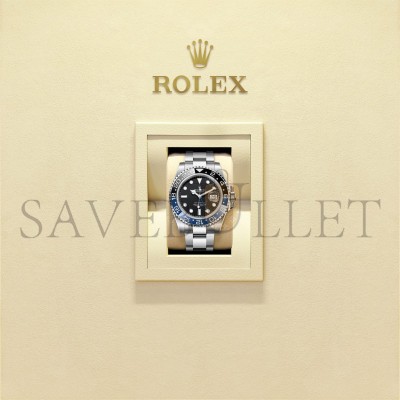 ROLEX GMT-MASTER II OYSTER, 40 MM, OYSTERSTEEL WATCH 126710BLNR