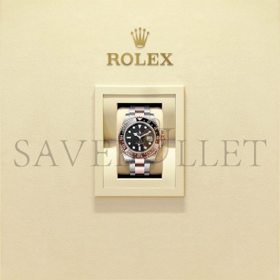 ROLEX GMT-MASTER II OYSTER, 40 MM, OYSTERSTEEL AND EVEROSE GOLD 126711CHNR