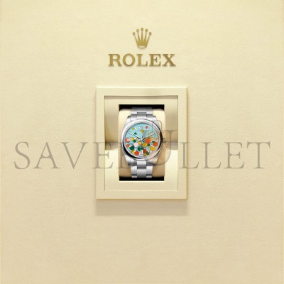 ROLEX OYSTER PERPETUAL 41 OYSTER, 41 MM, OYSTERSTEEL WATCH 124300-0008