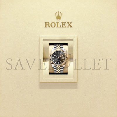 ROLEX DATEJUST 41 OYSTER, 41 MM, OYSTERSTEEL AND YELLOW GOLD WATCH 126333-0014