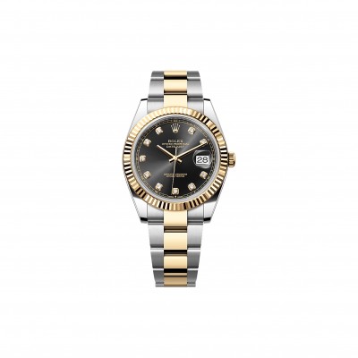 ROLEX DATEJUST 41 OYSTER, 41 MM, OYSTERSTEEL AND YELLOW GOLD WATCH 126333-0005