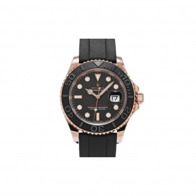 ROLEX YACHT-MASTER BLACK 40MM WATCH 116655