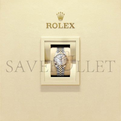 ROLEX DATEJUST 31 OYSTER, 31 MM, OYSTERSTEEL AND YELLOW GOLD WATCH 278273-0028