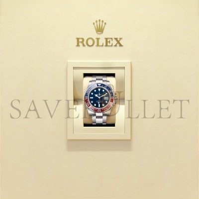 ROLEX GMT-MASTER II OYSTER, 40 MM, WHITE GOLD WATCH 126719BLRO-0003