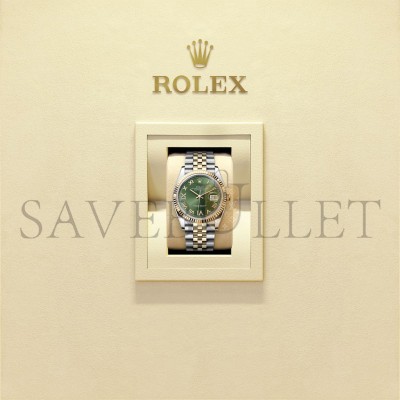 ROLEX DATEJUST 36 OYSTER, 36 MM, OYSTERSTEEL AND YELLOW GOLD 126233-0025