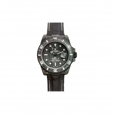 ROLEX SUBMARINER DIW CARBON WHITE ELEMENT WATCH 116610