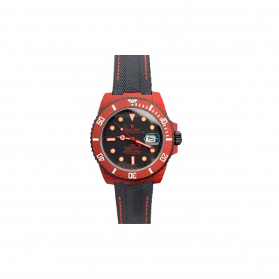 ROLEX SUBMARINER DIW RED CARBON WATCH 116610