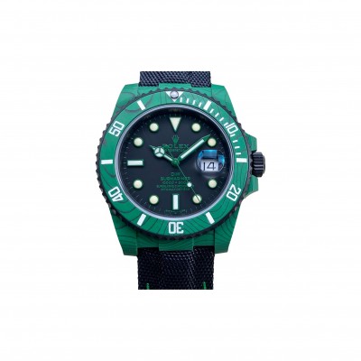 ROLEX SUBMARINER DIW CARBONO VERDE WATCH 116610