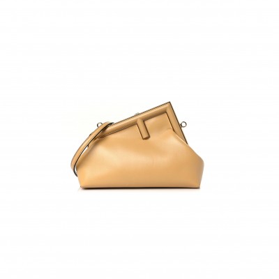 FENDI SHINY NAPPA SMALL FENDI FIRST SAHARA (26*18*9.5cm)