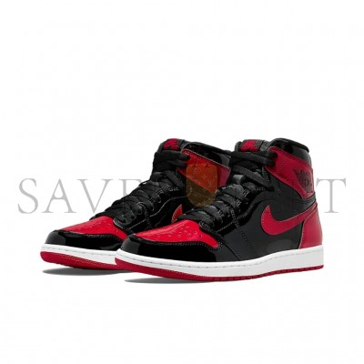 NIKE JORDAN 1 RETRO HIGH OG PATENT BRED 555088-063