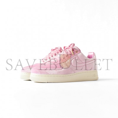 NIKE AIR FORCE 1 LOW PREMIUM 3 VELOUR PINK RISE AT4144-600