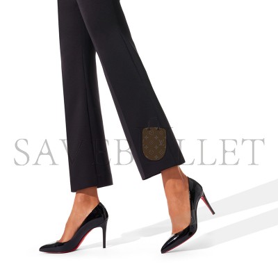 CHRISTIAN LOUBOUTIN PIGALLE 85 MM PUMPS-PATENT CALF LEATHER-BLACK-WOMEN 1100382BK01