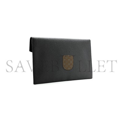 YSL GRAIN DE POUDRE UPTOWN POUCH BLACK 1567353 (21.5*12*2.5cm)
