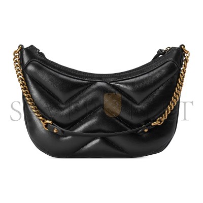 GUCCI SMALL MARMONT LEATHER SHOULDER BAG 777263 (26*17*4cm)