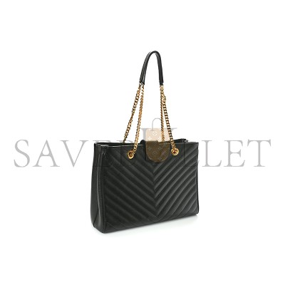 YSL CHEVRON LEATHER CLASSIC MONOGRAM SHOPPING TOTE 1560329 (33*22*15cm)