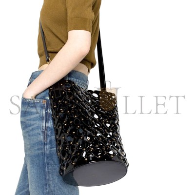 YSL THE HEARTED SEAU BUCKET BAG STL47P688BLK (20*30*20cm)