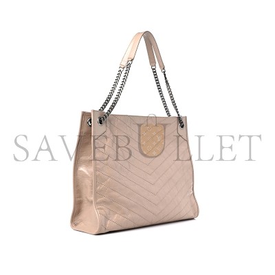 YSL NIKI SHOPPER TOTE LARGE DUSTY GREY 1244453 (33*27*11.5cm)