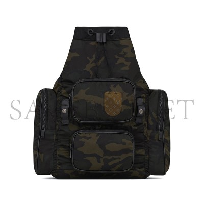 YSL CITY MULTI-POCKET BACKPACK IN SMOOTH LEATHER 215473399 (42*34*22cm)