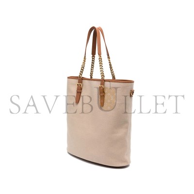 YSL LAURENT SHOPPING TOTE BAG IN DESERT DUST&BRICK 781302FAC7T (36*38*15cm)