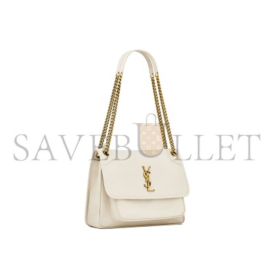 YSL NIKI MEDIUM IN GRAINED LAMBSKIN 633178AACYT9207 (28*20*8.5cm)