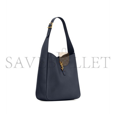 YSL LE 5 À 7 SUPPLE LARGE IN GRAINED LEATHER 753837AAAUQ4100 (30*31*13cm)