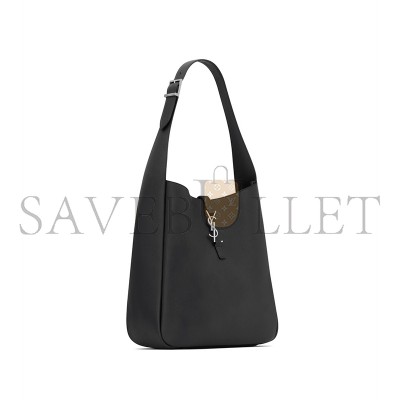 YSL LE 5 À 7 SUPPLE LARGE IN GRAINED LEATHER 753837AACQG1000 (30*28*11cm)