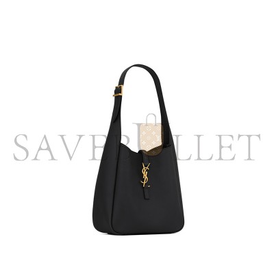 YSL LE 5 À 7 SUPPLE SMALL IN GRAINED LEATHER 713938AAAUQ1000 (23*22*8.5cm)
