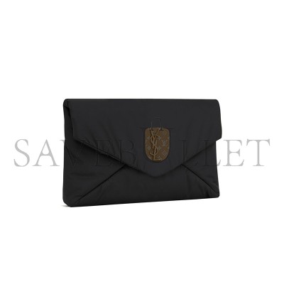 YSL CASSANDRE LARGE ENVELOPE POUCH IN NYLON 778185FACIW1000 (30*20*5cm)