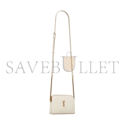 YSL GABY ZIPPERED POUCH IN LAMBSKIN 7336671EL079207 (18*13*3.5cm)