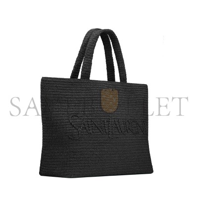 YSL SAINT LAURENT TOTE IN RAFFIA 756269GAAEI1000 (50*34*17cm)