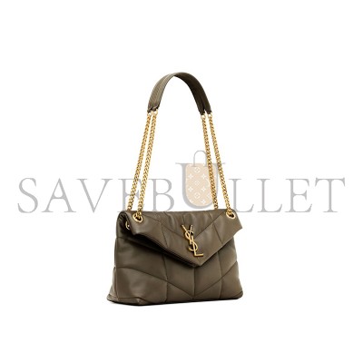 YSL PUFFER SMALL IN NAPPA LEATHER 5774761EL073212 (29*17*11cm)
