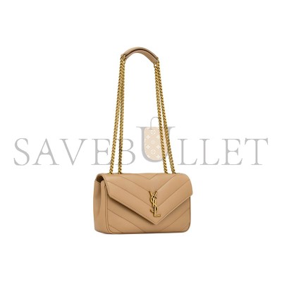 YSL LOULOU SMALL IN MATELASSÉ LAMBSKIN 801437AAEAX2357 (24*14*6cm)