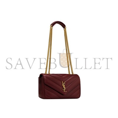 YSL LOULOU SMALL IN MATELASSÉ LAMBSKIN 801437AAEAX6197 (24*14*6cm)