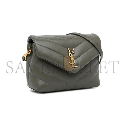 YSL TOY LOULOU SHOULDER BAG IN QUILTED LEATHER PJC225953F956 (20*14*7cm)