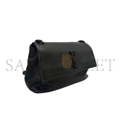 YSL MEDIUM WEST HOLLYWOOD MONOGRAM FOLD-OVER SLP01677B (24*15*10cm)