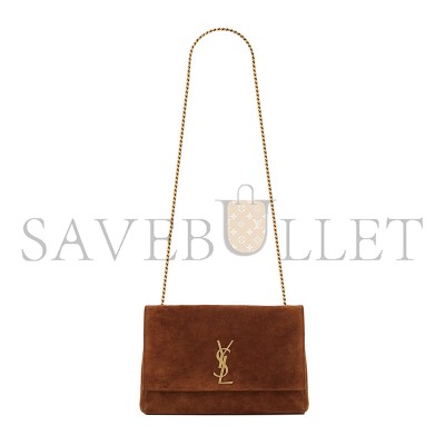 YSL REVERSIBLE KATE MEDIUM IN CROCODILE-EMBOSSED LEATHER 55380424O1W1062 (28.5*20*6cm)